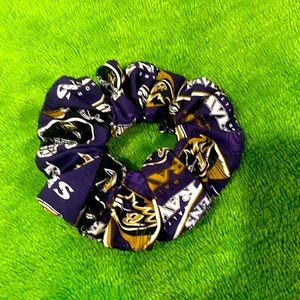 Baltimore Ravens hair scrungi accessory custom made